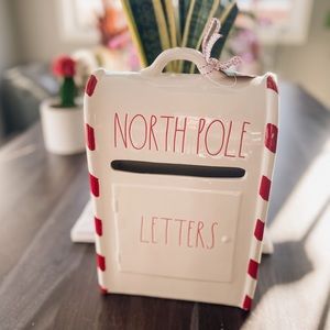 Rae Dunn North Pole Letters “Mailbox”
